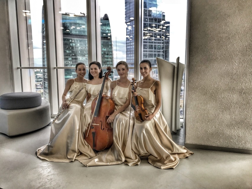 Арфистка Юлия Хамитова на свадьбу 4