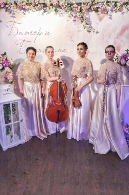 Арфистка Юлия Хамитова на свадьбу 7