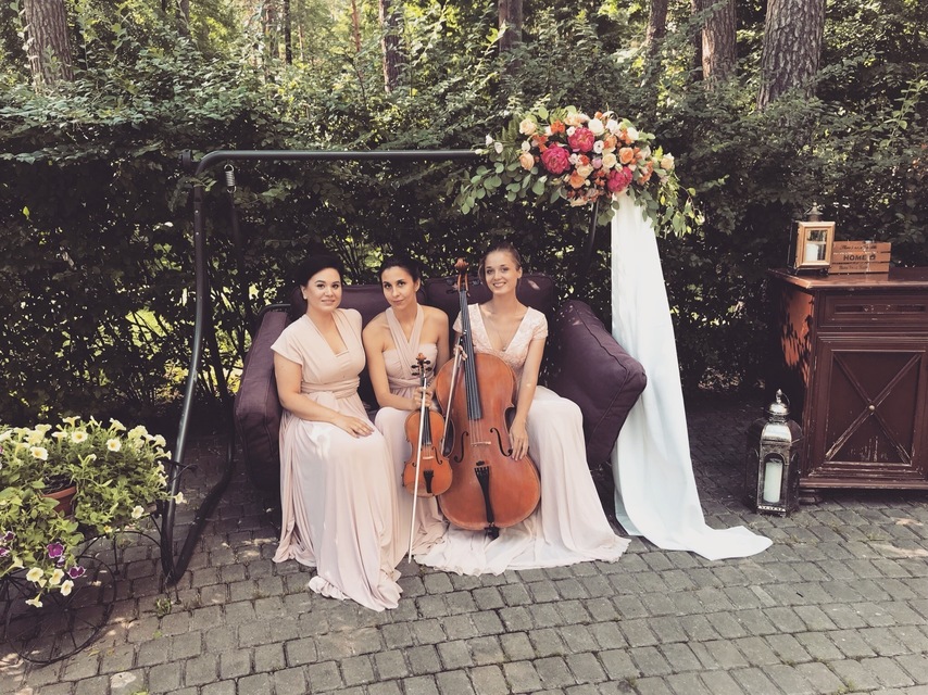 Арфистка Юлия Хамитова на свадьбу 2