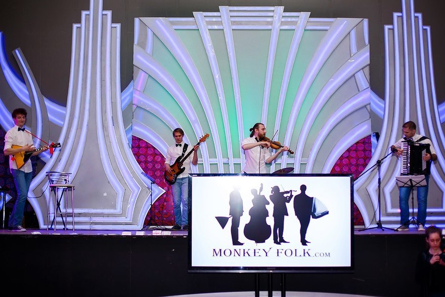 Monkey Folk PRODUCTION на свадьбу 8