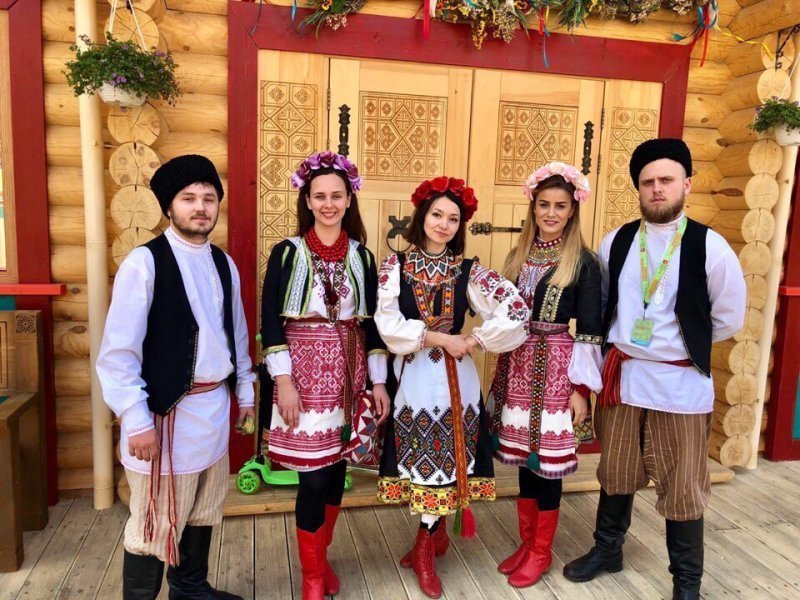 Фольклорный ансамбль Поверье на свадьбу 7