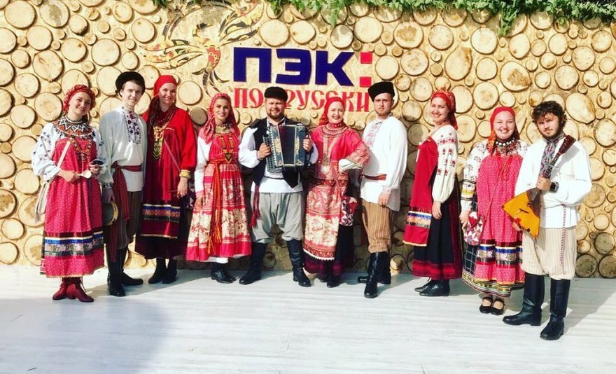 Фольклорный ансамбль Поверье на свадьбу 4