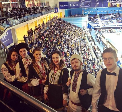 Фольклорный ансамбль Поверье на свадьбу 5