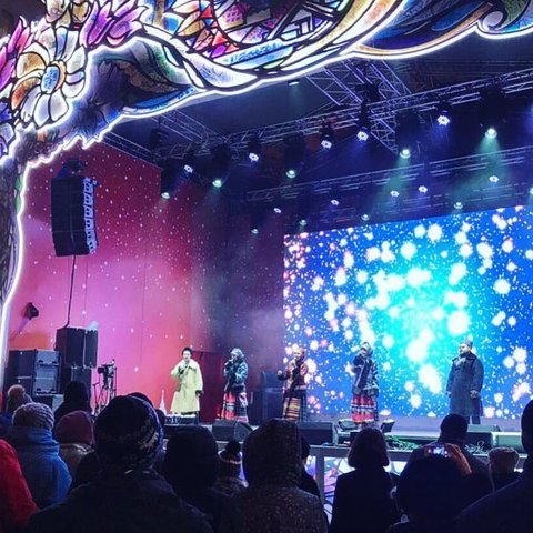 Фольклорный ансамбль Поверье на свадьбу 5