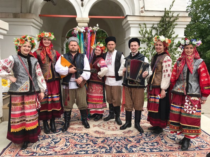 Фольклорный ансамбль Поверье на свадьбу 9