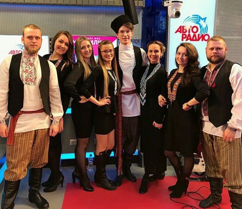 Фольклорный ансамбль Поверье на свадьбу 2