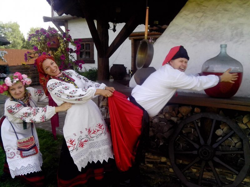 Фольклорный ансамбль Поверье на свадьбу 3