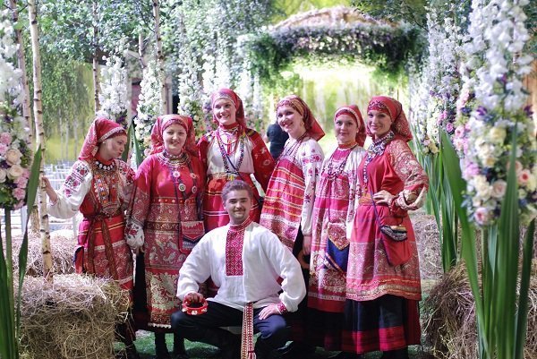 Фольклорный ансамбль Поверье на свадьбу 6