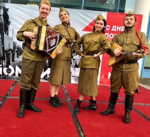 Фольклорный ансамбль Поверье на свадьбу 7