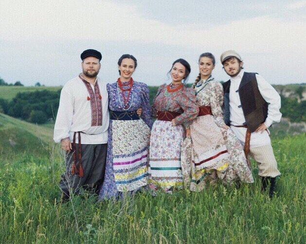 Фольклорный ансамбль Поверье на свадьбу 9