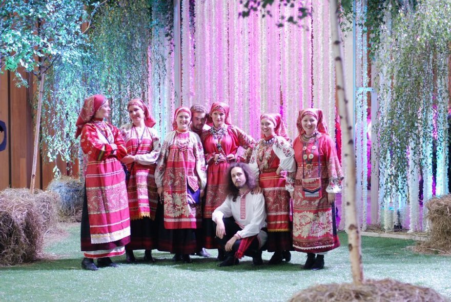 Фольклорный ансамбль Поверье на свадьбу 2
