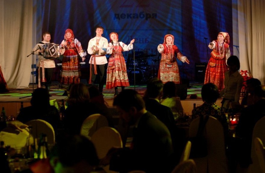 Фольклорный ансамбль Поверье на свадьбу 6