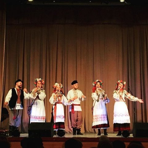 Фольклорный ансамбль Поверье на свадьбу 9