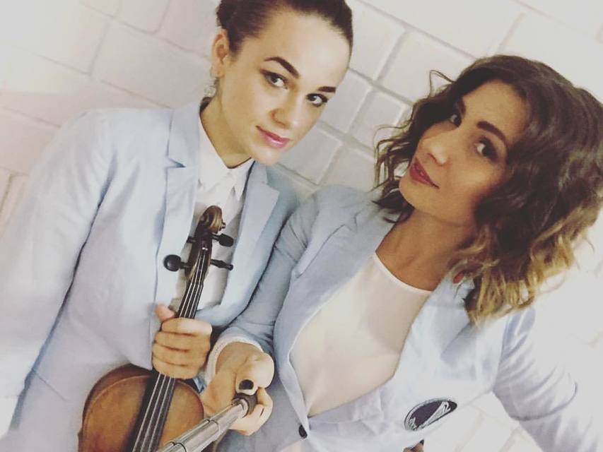 Дуэт скрипачек Palladio-PROJECT на свадьбу 10