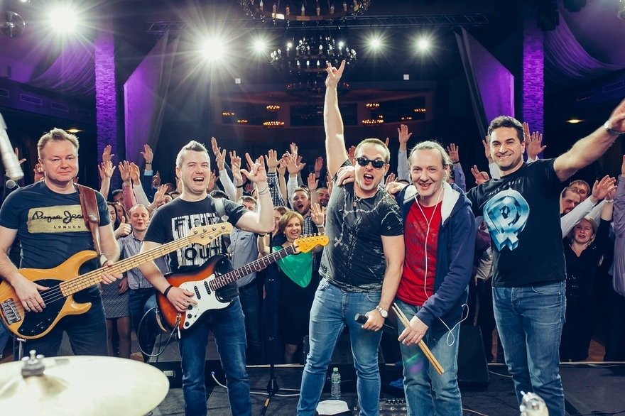 Кавер-группа Coll Jam на свадьбу 6