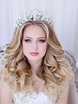 Локоны / Локоны на один бок, Распущенные, С аксессуарами / Цветами / Фатой от Свадебный стилист-визажист Арменуи Шатверян 1