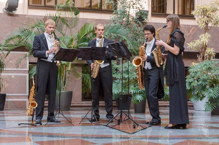 Квартет саксофонов Ad Libitum на свадьбу 6