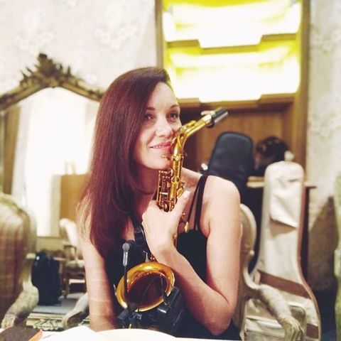 Саксофонистка Jannet Sax на свадьбу 5