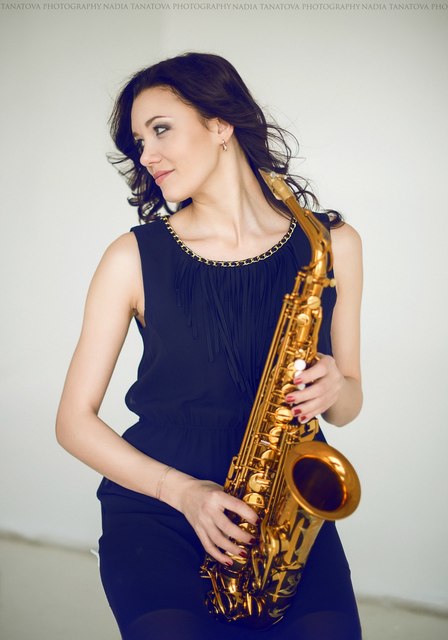 Саксофонистка Jannet Sax на свадьбу 3