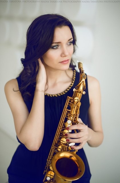 Саксофонистка Jannet Sax на свадьбу 4