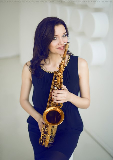 Саксофонистка Jannet Sax на свадьбу 6