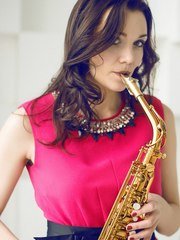 Саксофонистка Jannet Sax на свадьбу 2