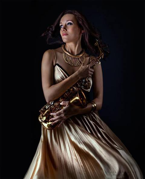 Саксофонистка Jannet Sax на свадьбу 2