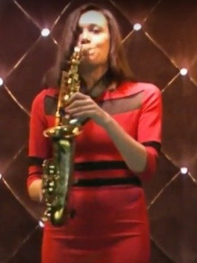 Саксофонистка Jannet Sax на свадьбу 1