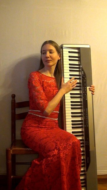 Анна Лунина на свадьбу 6