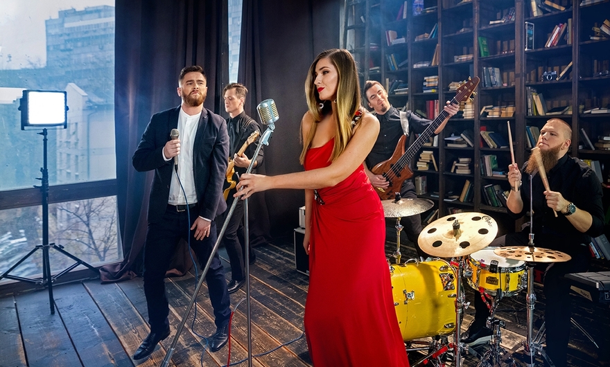 Кавер-группа Gимнастика на свадьбу 3