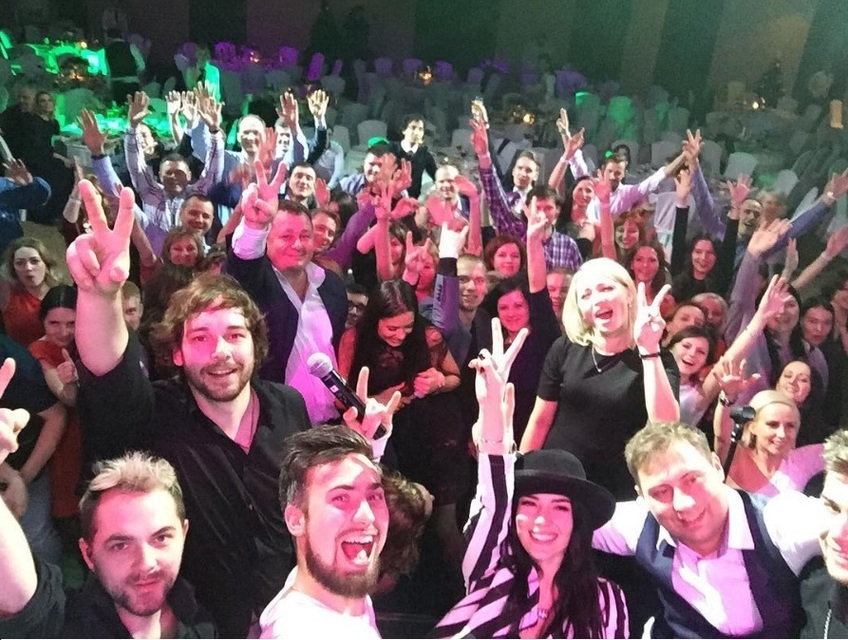 INSTA band на свадьбу 9