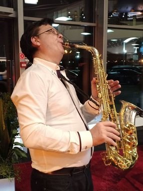 Саксофонист Артур Егоров на свадьбу 1