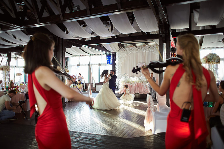 Струнный квартет Bellissimo music на свадьбу 11