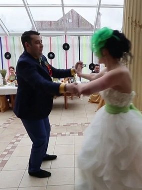 Видеоотчет со свадьбы в стиле Стиляги от Лесь Иоффе 1