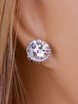 Серьги «Isabella» с цирконами из filter_material_decorating от  2