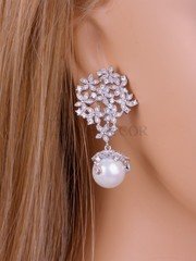 Серьги «Цветочные» из filter_material_decorating от  1