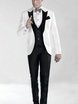 Смокинг, Тройка Белый свадебный смокинг ELEGANT от Прокат мужских костюмов BLACKTUX 1