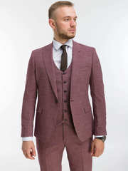 Тройка Свадебный костюм с жилетом MALINA FASHION от Прокат мужских костюмов BLACKTUX 2