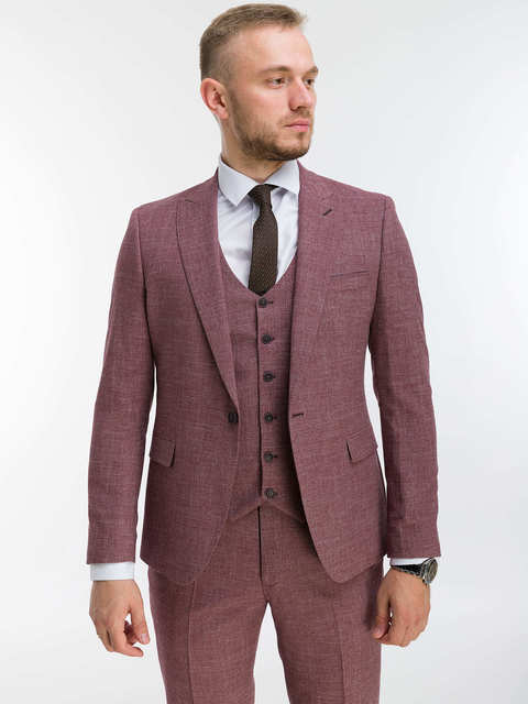 Тройка Свадебный костюм с жилетом MALINA FASHION от Прокат мужских костюмов BLACKTUX 2