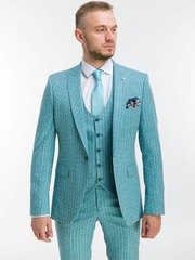 Тройка Свадебный костюм с жилетом PARADISE от Прокат мужских костюмов BLACKTUX 1