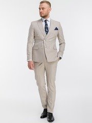 Двойка Свадебный двубортный костюм GANG от Прокат мужских костюмов BLACKTUX 1