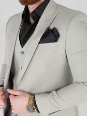 Тройка Свадебный костюм тройка PHISTACHIO ICE от Прокат мужских костюмов BLACKTUX 2