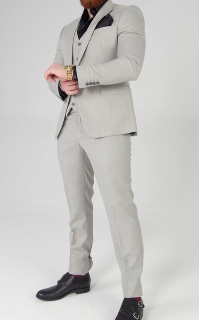 Тройка Свадебный костюм тройка PHISTACHIO ICE от Прокат мужских костюмов BLACKTUX 3