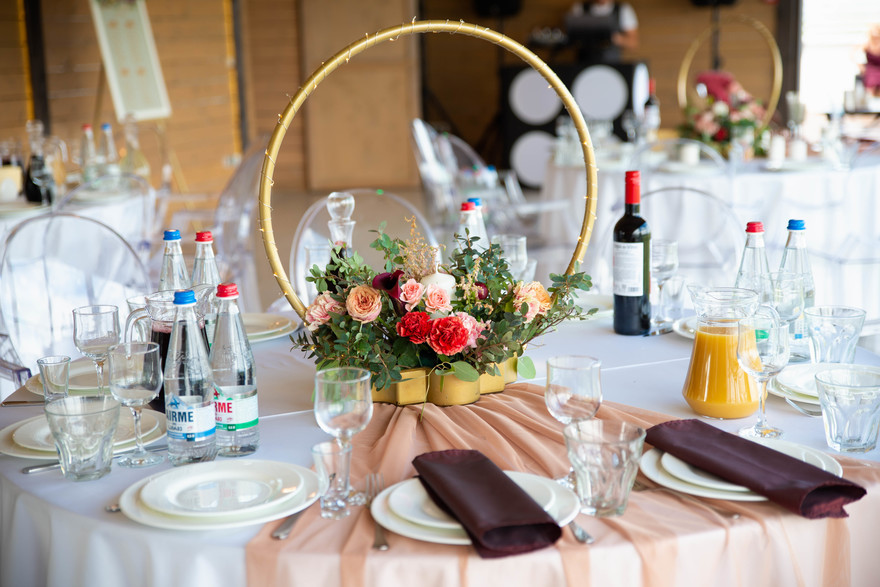 Бохо, Весенняя / Летняя, Рустик, Эко в Выездная регистрация, Природа, Ресторан / Банкетный зал от DEKOРАТОРИЯ 16