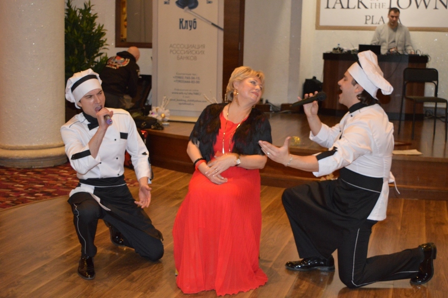 Шоу Поющие Повара на свадьбу от Шоу Поющие повара 6