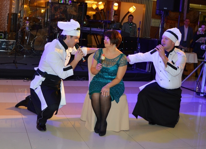 Шоу Поющие Повара на свадьбу от Шоу Поющие повара 8