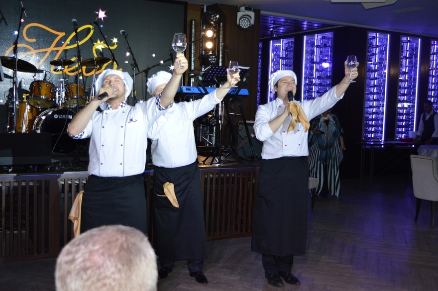 Шоу Поющие Повара на свадьбу от Шоу Поющие повара 11