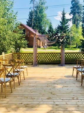 Веранда, Коттедж Luxury Cottage в Москве 1