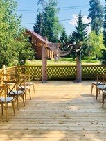 Веранда, Коттедж Luxury Cottage в Москве 1
