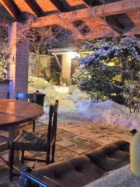 Веранда, Коттедж Luxury Cottage в Москве 2